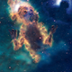 Illustration for article titled Altered Hubble images transform nebulae into bizarre cosmic monsters